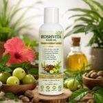 ROSHVITA Shampoo | Advanced Ayurvedic Shampoo with 24+ Active Herbal Ingredients | Helps Control Dandruff & Hair Fall | Cleanses & Nourishes Scalp & Hair | Helps Reduce Hair Breakage | Promotes Stronger & Healthier-Looking Hair | 100 ml - Image 4