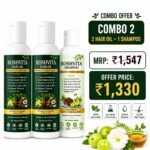 ROSHVITA Hair Care Combo | 2 Hair Oil 100 ml Each + 1 Shampoo 100 ml | Hair Fall, Hair Breakage, Weak Hair & Dandruff Care | Nourishes Scalp & Hair | Stronger, Smoother & Healthier-Looking Hair